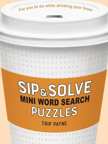 SIP & SOLVE MINI WORD SEARCH