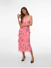 Load image into Gallery viewer, SMILLA LONG FRILL DRESS