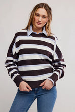 Load image into Gallery viewer, STRIPED ALMA PULLOVER FREE PEOPLE