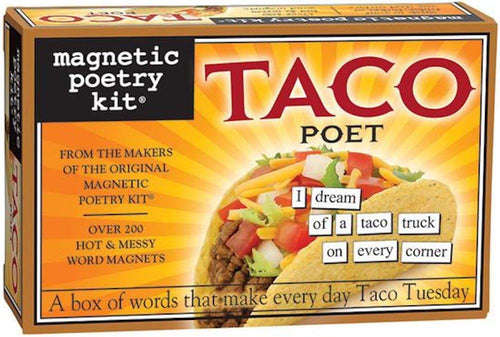 TACO POET MAGNETIC POETRY