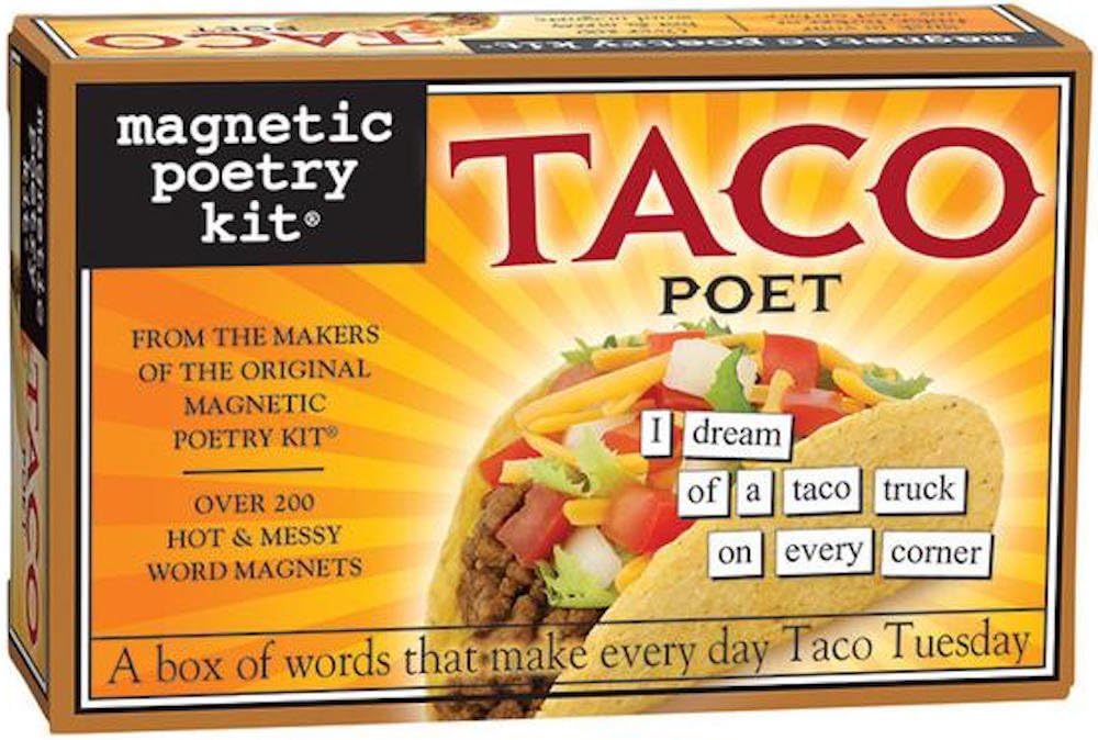 TACO POET MAGNETIC POETRY