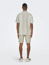 Load image into Gallery viewer, CAIDEN LIFE STRIPE LINEN BLEND SHIRT