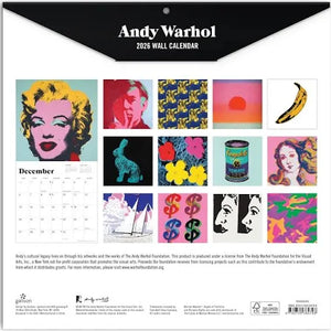 WARHOL CLASSIC CALENDAR