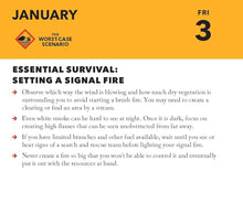 Load image into Gallery viewer, WORST CASE SCENARIO DAILY CALENDAR