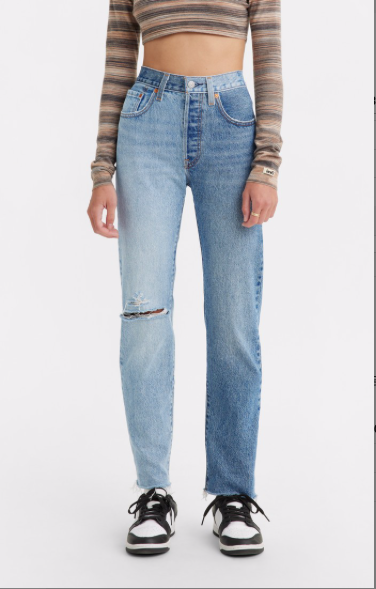 LEVI'S 501 TWO TONE JEANS