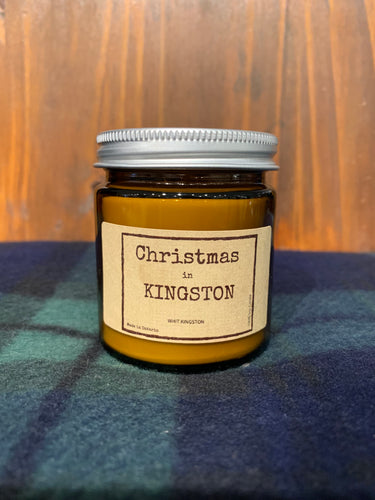 CHRISTMAS IN KINGSTON JAR CANDLE