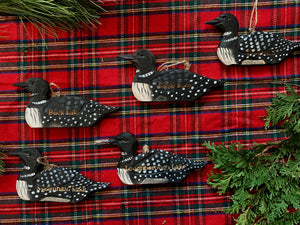 COLLINS LAKE LOON ORNAMENT