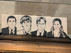 THE OFFICE COASTERS