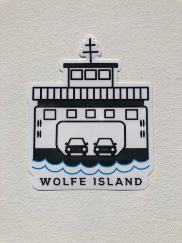WOLFE ISLAND STICKER