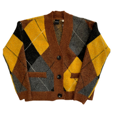 Load image into Gallery viewer, PASO ARGYLE CARDIGAN