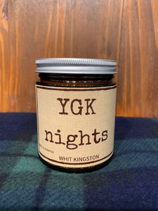YGK NIGHTS JAR CANDLE
