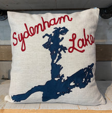 Load image into Gallery viewer, MAP PILLOW HANDMADE IN CANADA