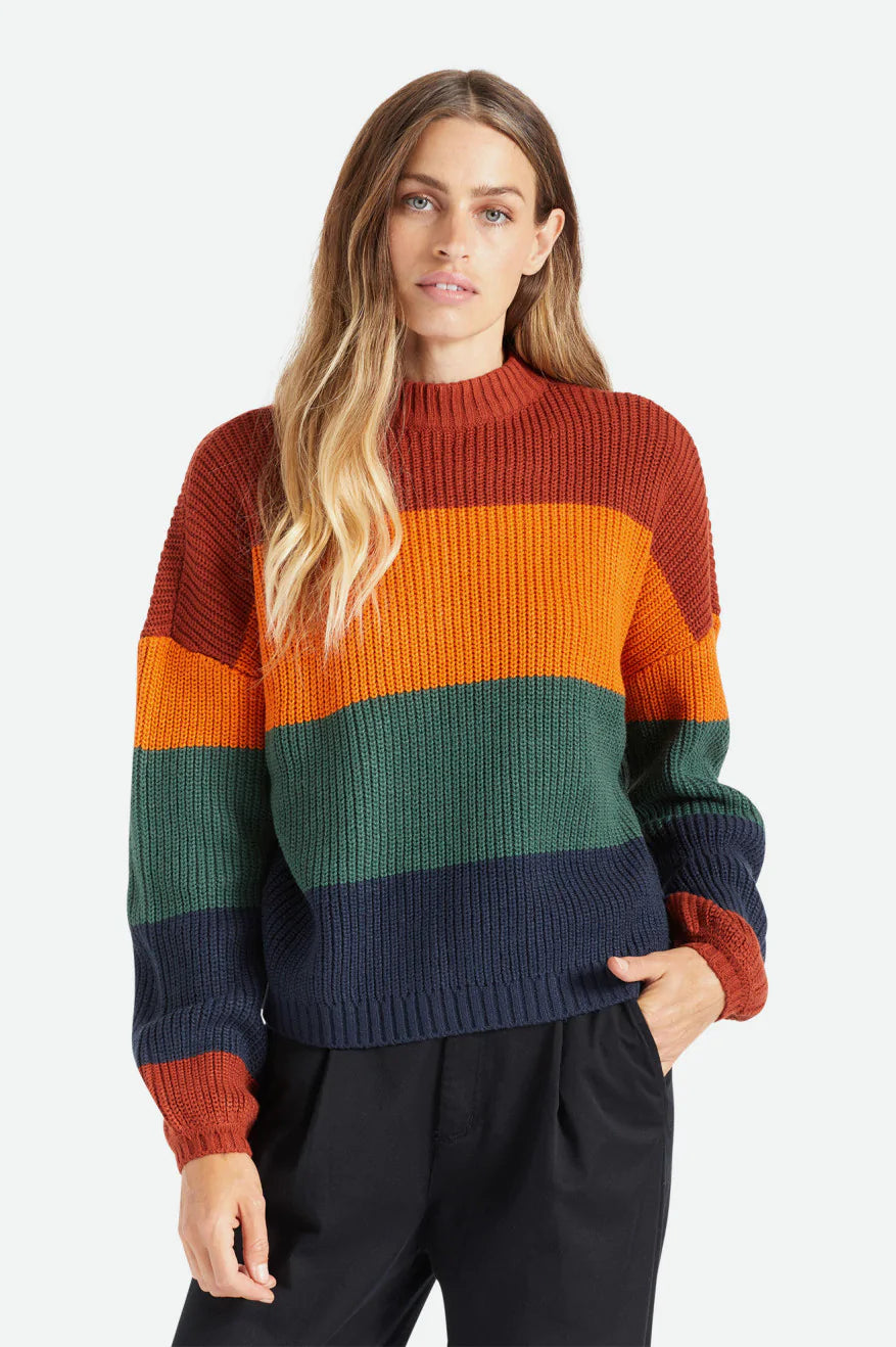 BRIXTON WOMEN S MADERO SWEATER