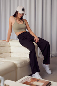 WIDE LEG PLEAT PANT KUWALLA