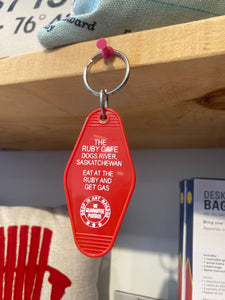 THE RUBY CAFE KEYCHAIN