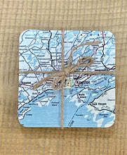 Load image into Gallery viewer, KINGSTON AREA MAP COASTER SET