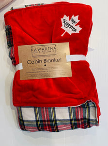 CABIN BLANKET-MADE IN CANADA