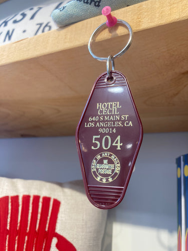 CECIL HOTEL KEYCHAIN