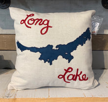 Load image into Gallery viewer, MAP PILLOW HANDMADE IN CANADA