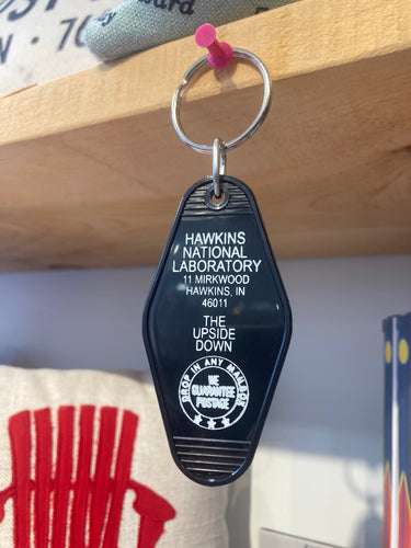 HAWKINS NATIONAL LABORATORY KEYCHAIN