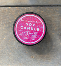 Load image into Gallery viewer, CELEBRATE SOY CANDLE